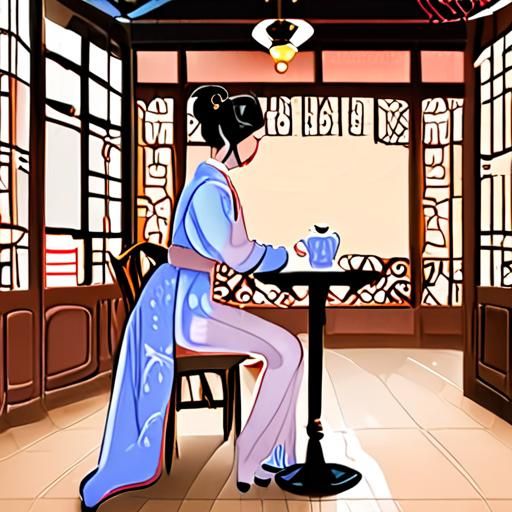 复古茶室带来沉浸式体验