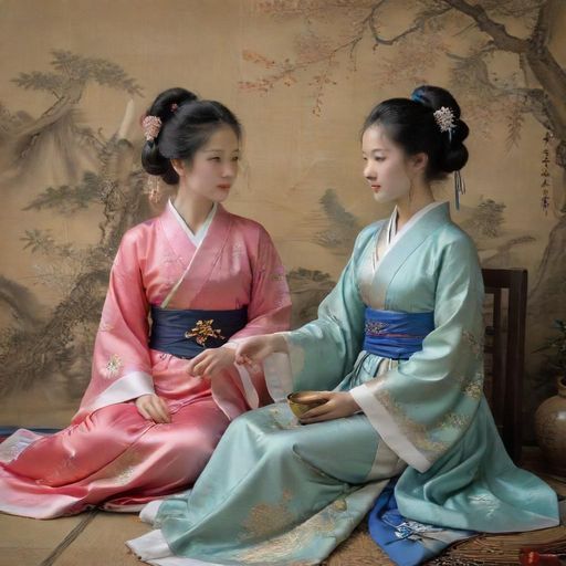 朋友间的欢乐茶时光