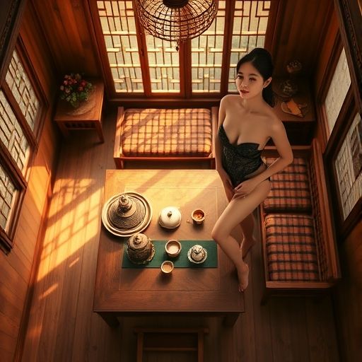 茶室雅致布置