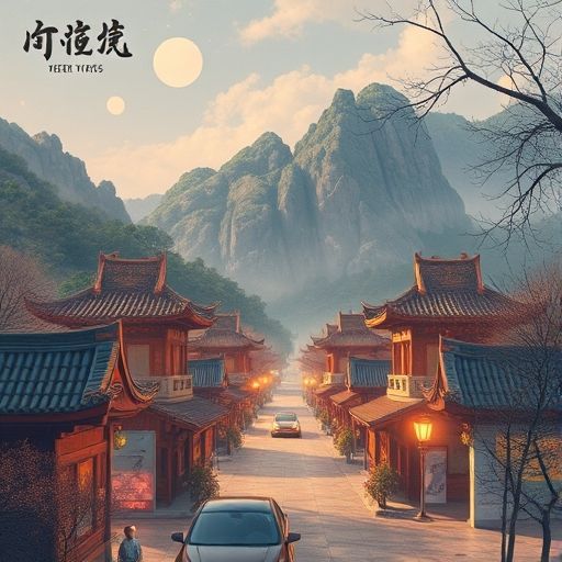 清新的会所庭院
