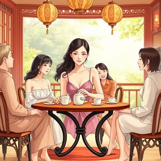 茶友畅聊氛围