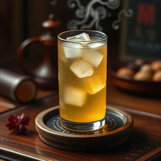 茶杯散发清香的温馨画面