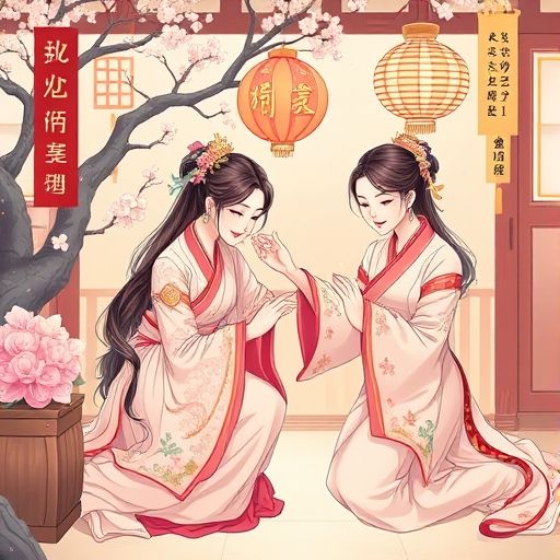 朋友在茶室畅聊的温馨画面