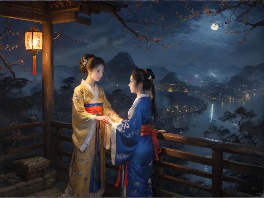 广州天河棠下小巷按摩会所的夜景氛围