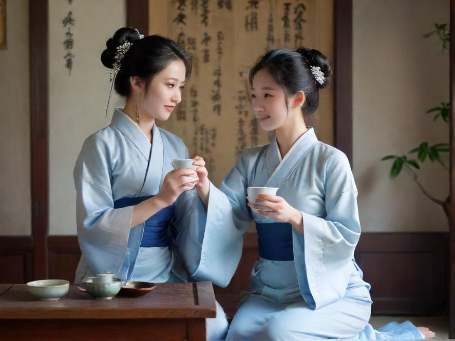 广州一家隐藏在城市深处的私密茶社，以轴测视角展现其独特的空间布局，融合了现代设计与传统元素，仿佛置身于一个宁静的桑拿汗蒸空间。