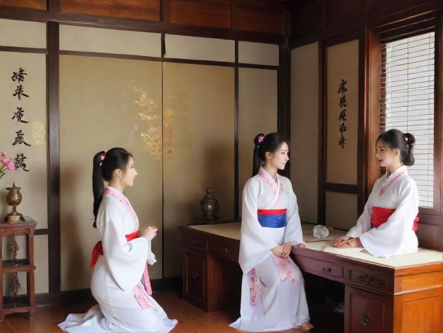 广州高端会所室内休息区，东方禅意风格，灯光柔和，营造静谧氛围。