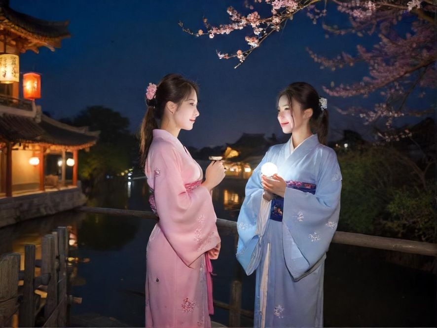 繁华都市夜景，灯火璀璨，象征着丰富的夜场休闲资源