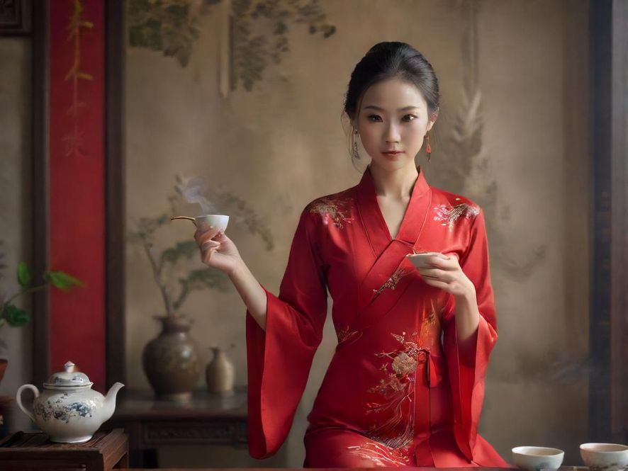 深圳龙岗品茶工作室茶艺表演场景