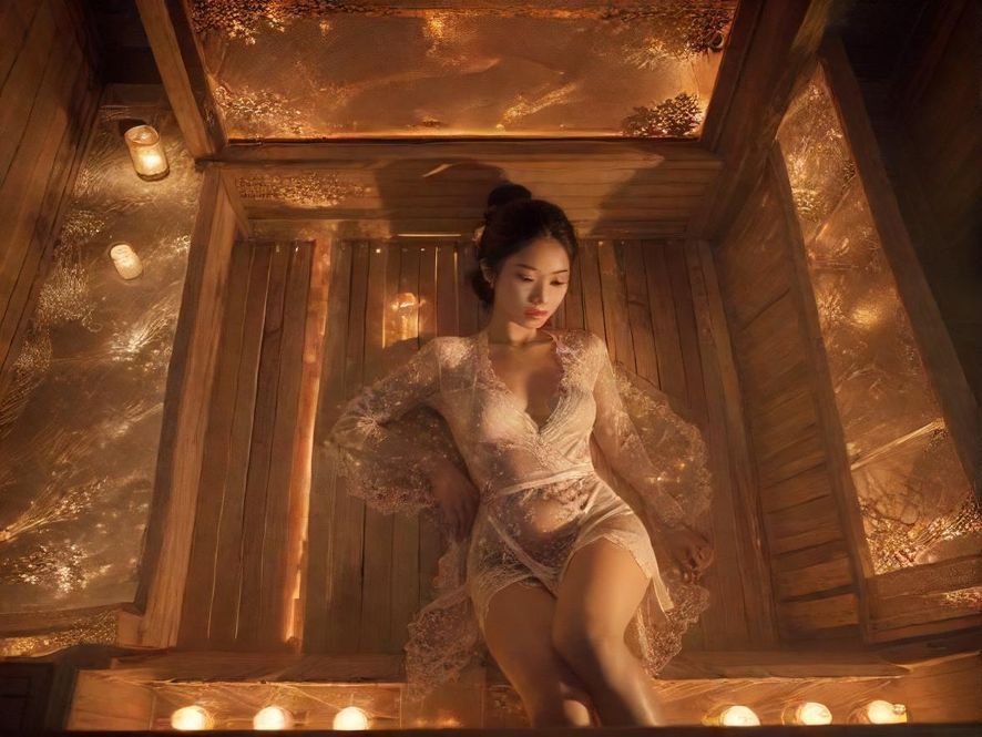 夜场桑拿会所豪华氛围图