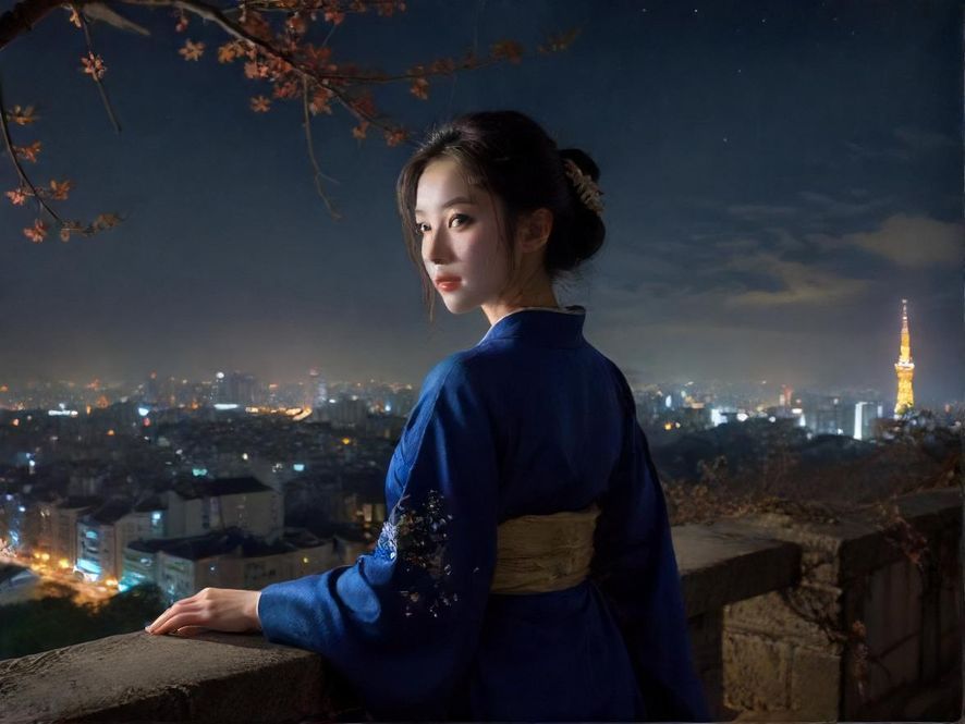 夜场桑拿会所夜晚外观展示