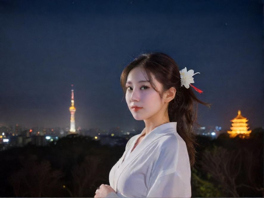 深圳某高端会所夜景