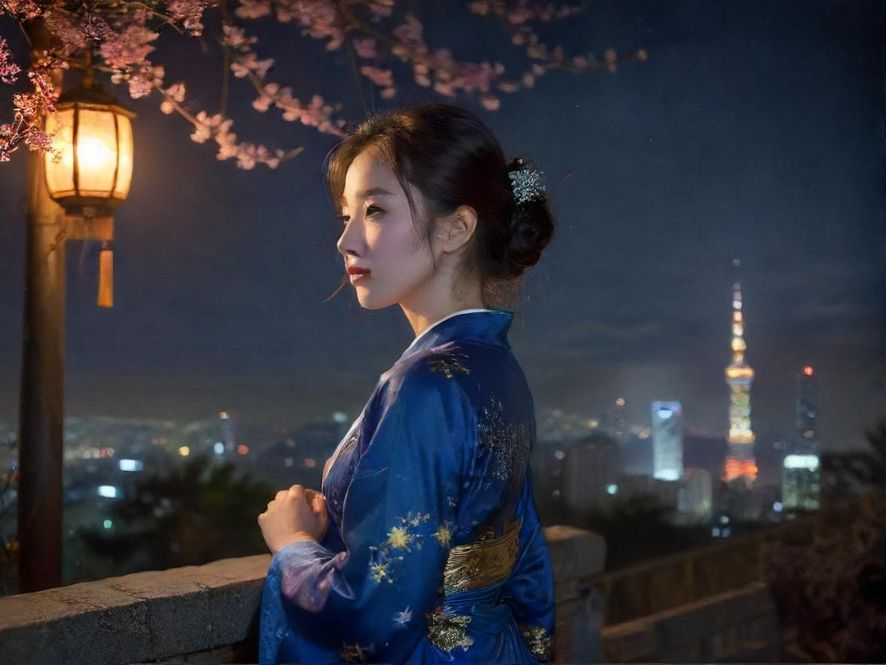 广州夜场街景夜生活氛围