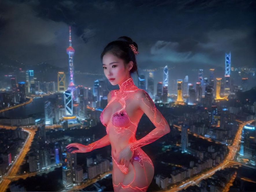 深圳夜生活场景