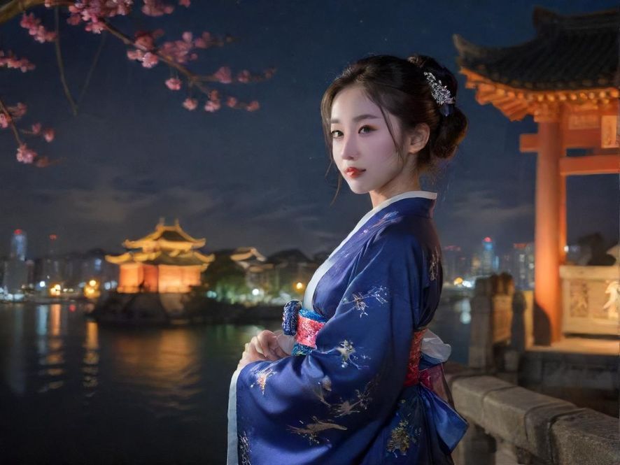 繁华都市夜景，暗示丰富的夜生活和休闲娱乐选择