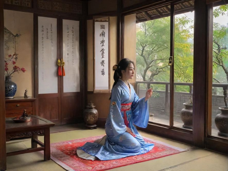 舒适温馨的按摩房内部