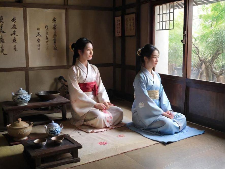 广州天河高端茶社室内环境展示
