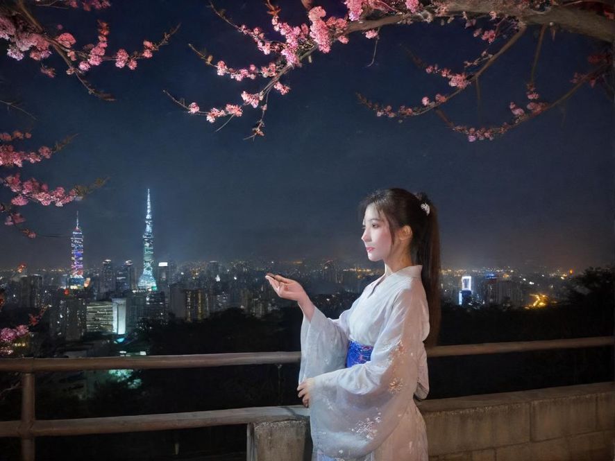 广州夜场会所的璀璨夜景