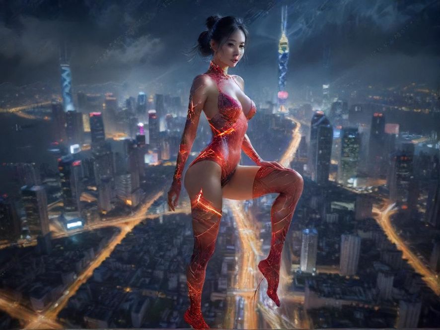 深圳夜景灯光