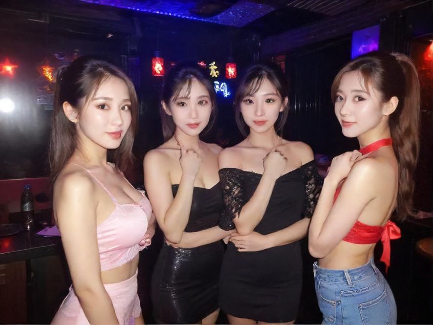 广州夜场KTV娱乐场景