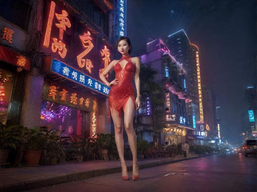佛山夜场桑拿会所夜景外观