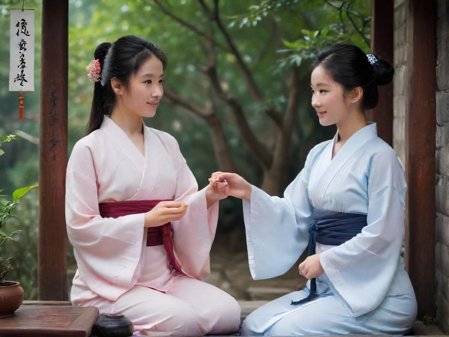 广州隐藏茶社一角