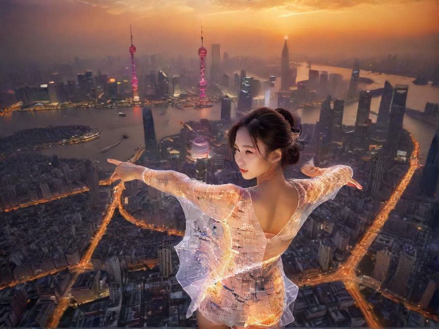 上海地图上标记的休闲娱乐场所