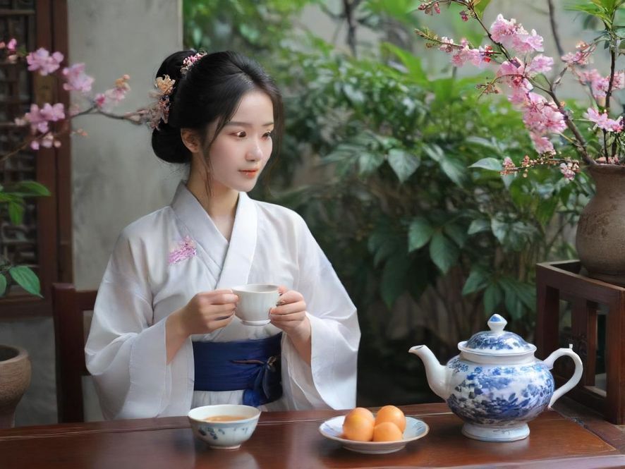上海品茶后花园高端会所大厅实景