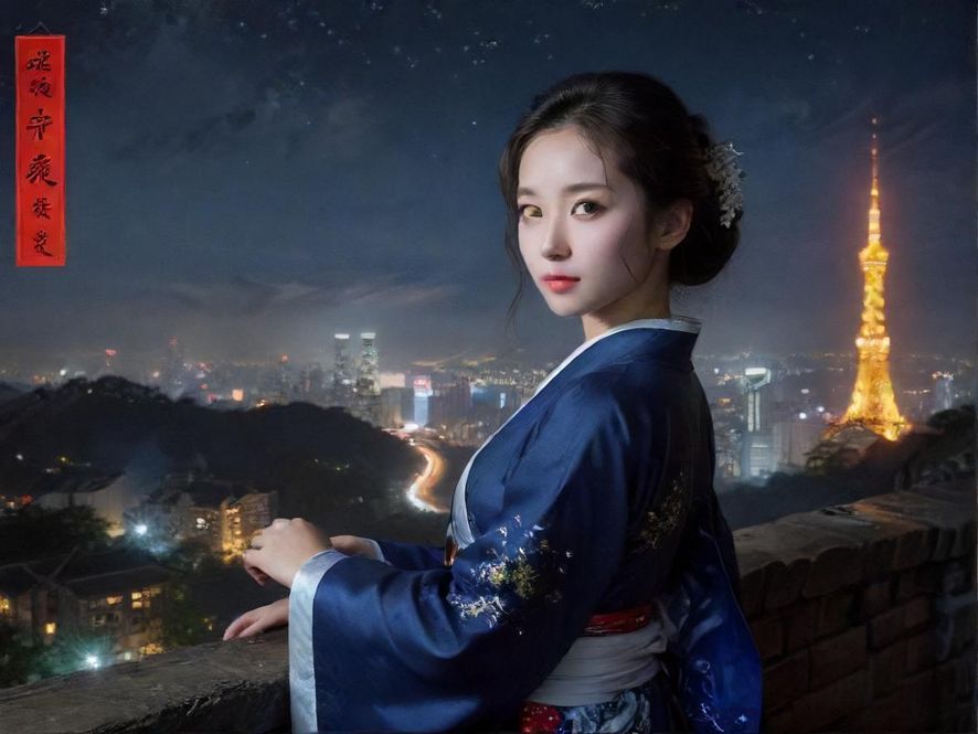 深圳QM体验区夜景会所外景展示