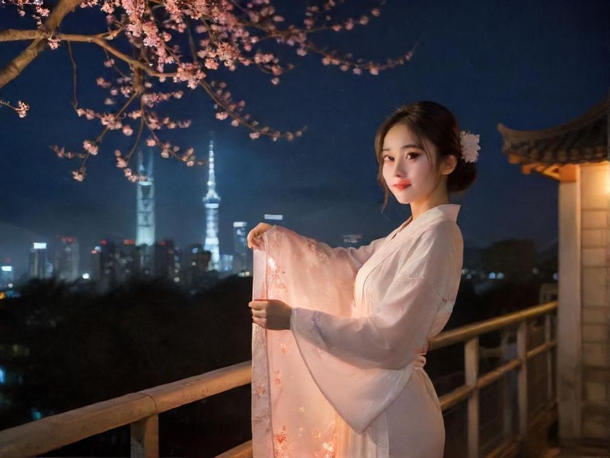 夜场会所夜景展示