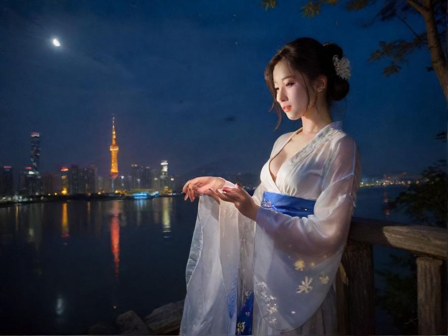 广佛夜场会所霓虹夜景