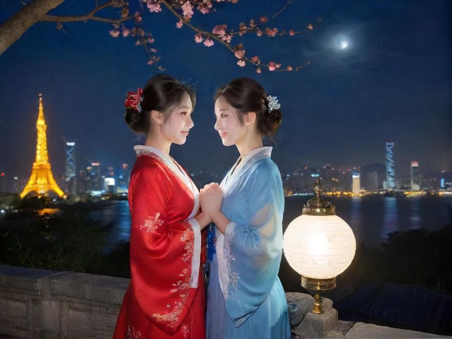 广州夜场会所夜景