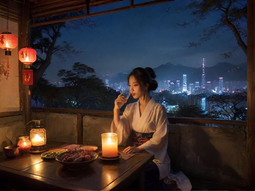 夜场会所内部场景展示