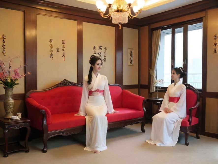 广州现代桑拿会所休息区