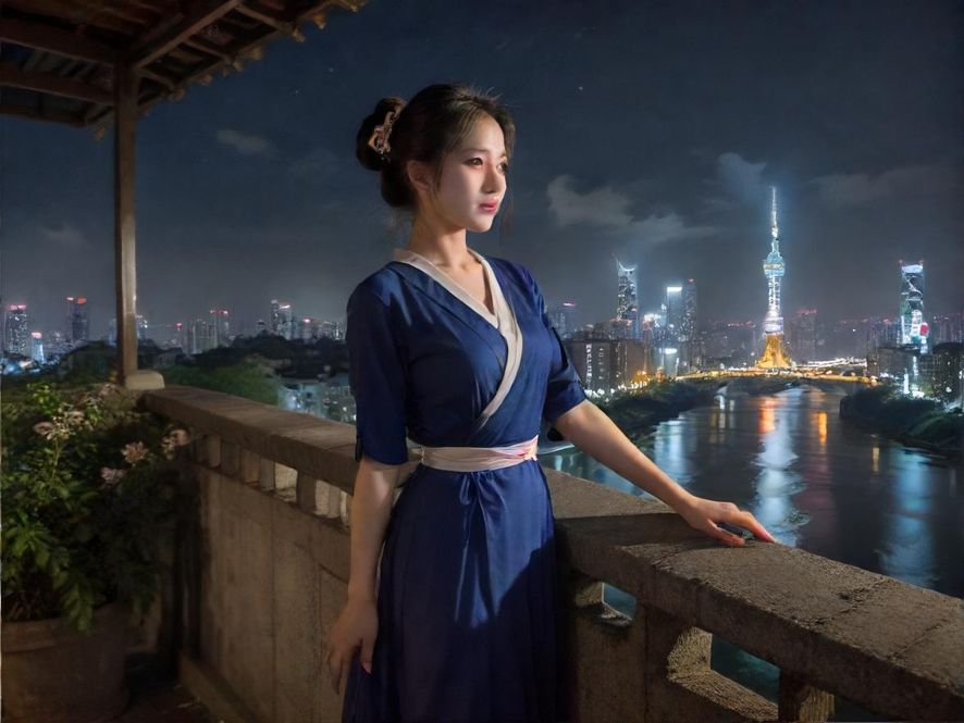 广州繁华夜色